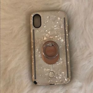 Duo Lumee case for the iPhone X